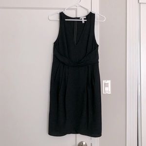 Leith Black Crepe Dress